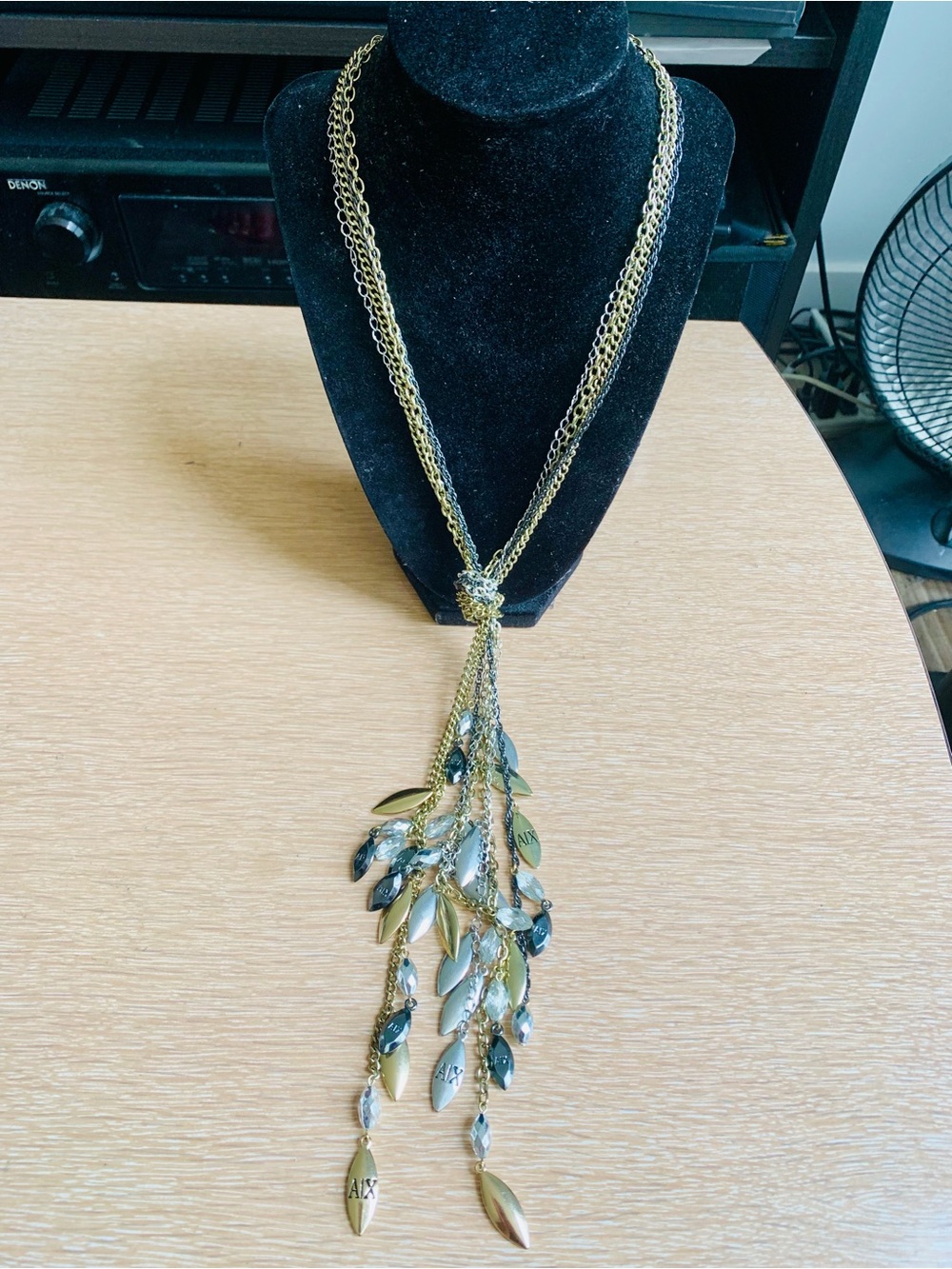 Y2K Armani Exchange Multi Strand Necklace